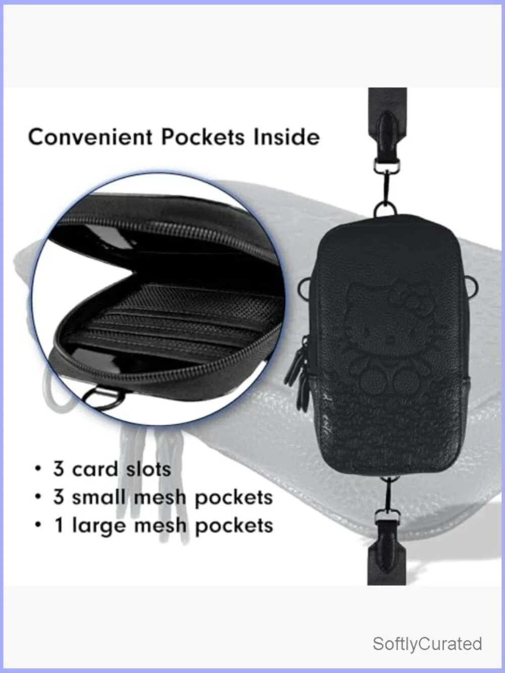 3-in-1 Phone Pouch Crossbody Wallet with Card Slots